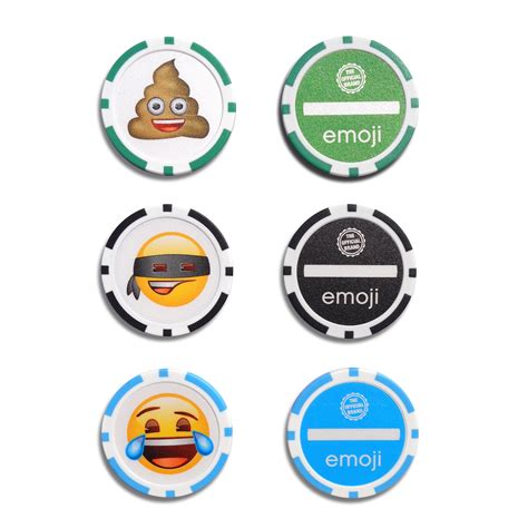 emoji poker chips